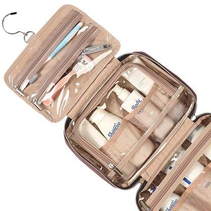 NISHEL Travel Toiletry Bag for women, Portable Hanging Organizer for - Image 4