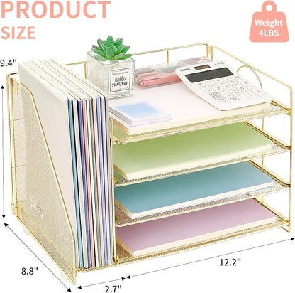 OPNICE 4-Tier Paper Organizer - Image 2