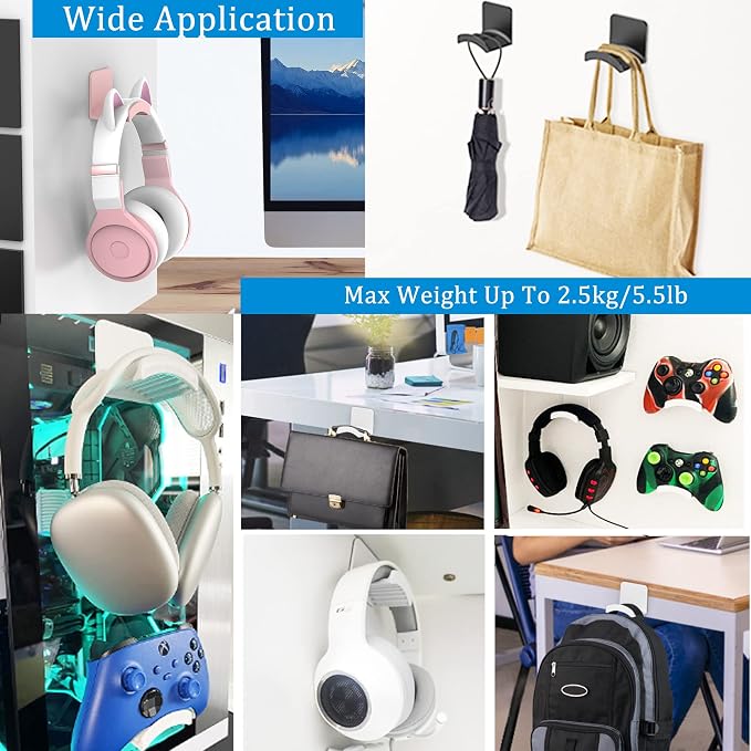 SOKUSIN Headphone Stand Headset Holder - Image 5