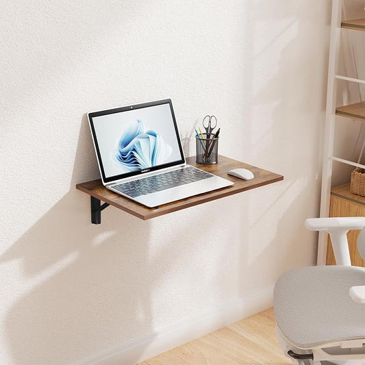 GOYLSER Wall Mounted Folding Table Floating Desk by GOYLSER