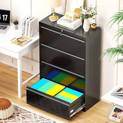 Bonusall 4 Drawer Lateral File Cabinet - Image 5