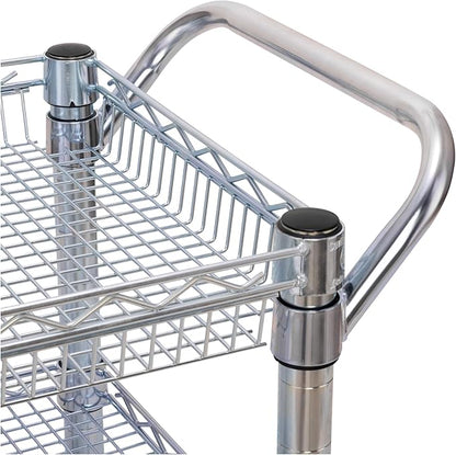 Seville Classics UltraDurable NSF Commercial Heavy Duty Metal Rolling Utility - Image 4