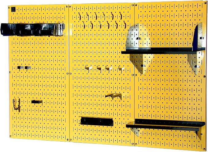Wall Control 4 ft Metal Pegboard Standard Tool Storage Kit - Image 5