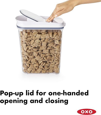 OXO Good Grips Airtight POP Small Cereal Dispenser, 2.5 Qt - Image 2