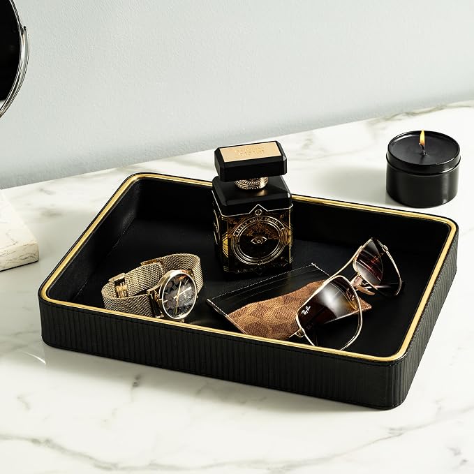 Nightstand Tray Perfume Tray Valet Tray Night Stand Bedside Organizer| Perfume - Image 8