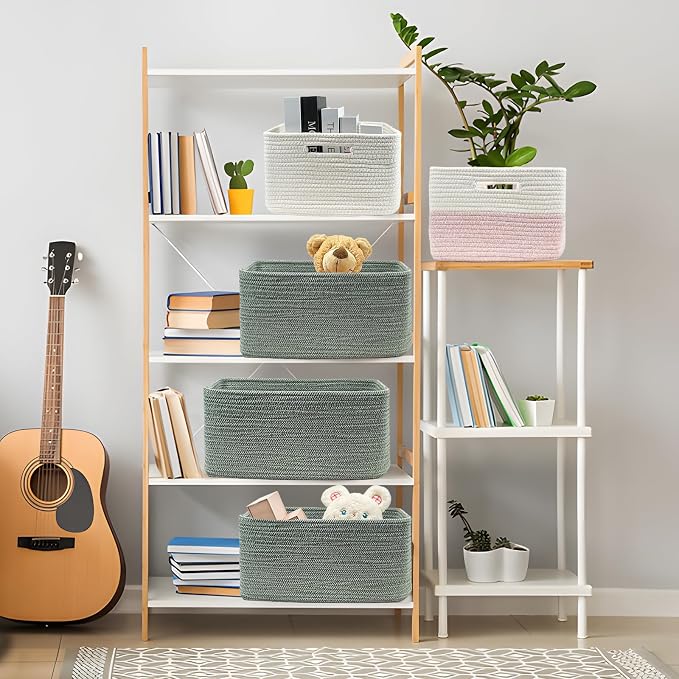 COMFY-HOMI 2 pcs Large Storage Baskets - Image 2