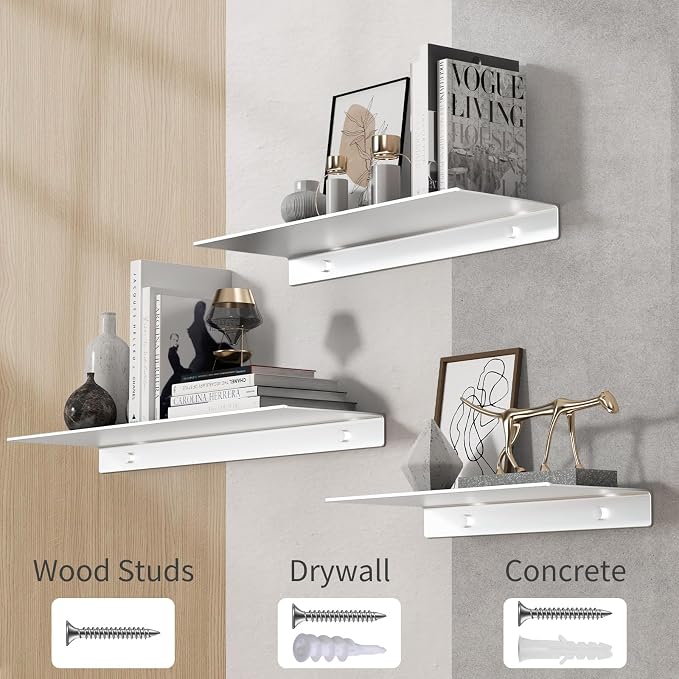 Danpoo 8 inch Small Floating Shelves - Image 7