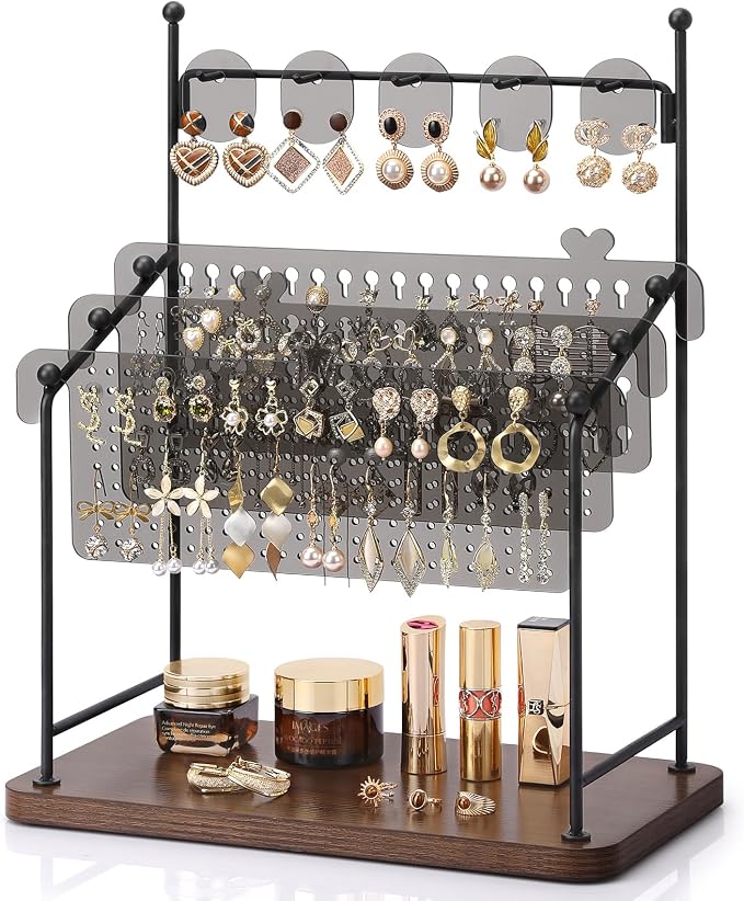 Earring Organizer, Earring Holder Display Stand by SOLIMINTR