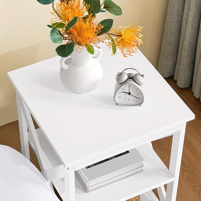 Yaheetech End Tables Set of 2, 3-Tier Side Tables - Image 8