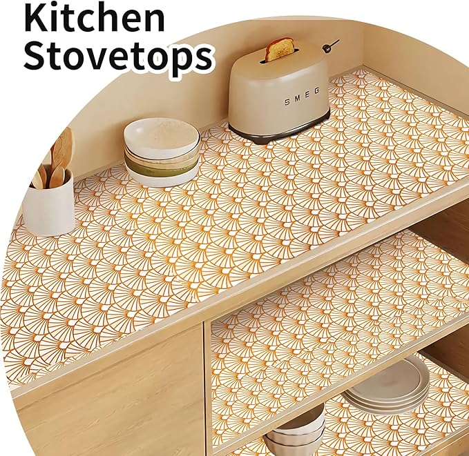 3D Drawer and Shelf Liner for Kitchen Cabinet: 12 in X 20 Ft 3D Waterproof - Image 7