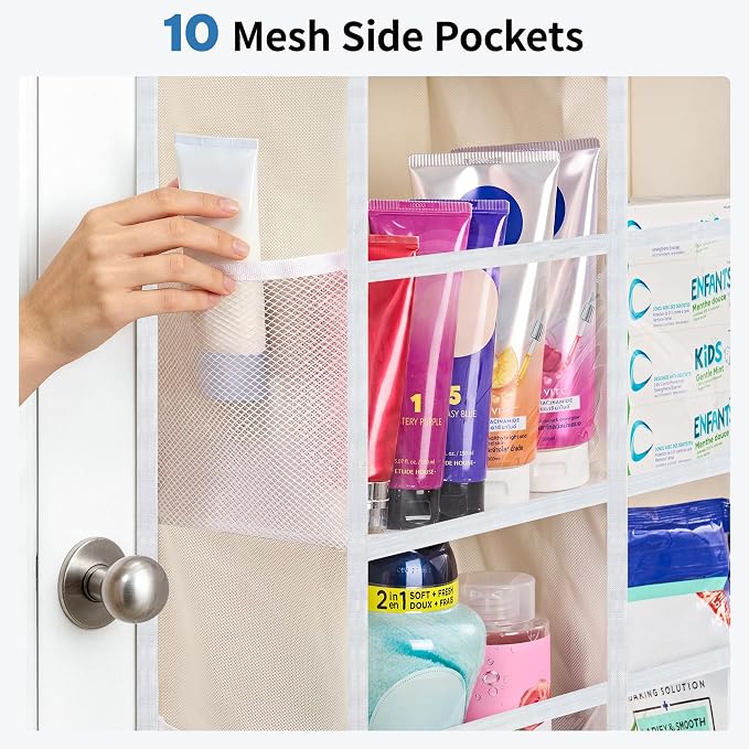 JARLINK Over the Door Organizer, Extra Large Storage - Image 6