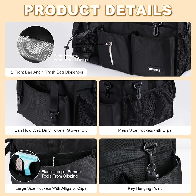 Extra Large Cleaning Caddy Bag - Image 3