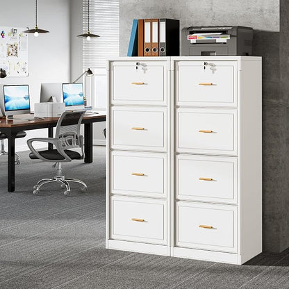 Tribesigns 4-Drawer File Cabinet by Unknown