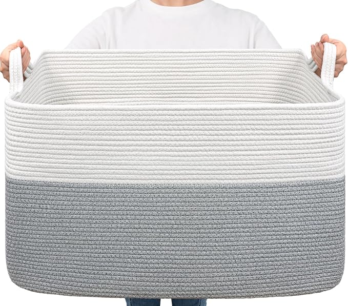 Goodpick Large Blanket Storage Baskets by Goodpick