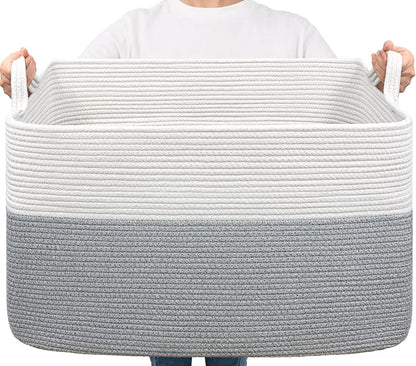 Goodpick Large Blanket Storage Baskets by Goodpick