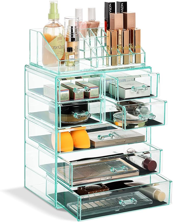 Sorbus Clear Cosmetic Makeup Organizer by Sorbus