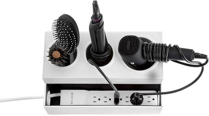 J JACKCUBE DESIGN Hair Tool Organizer Dryer Holder Hair Styling Accessories - Image 7