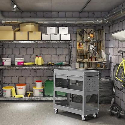 3 Tier Tool Cart on Wheels - Image 7
