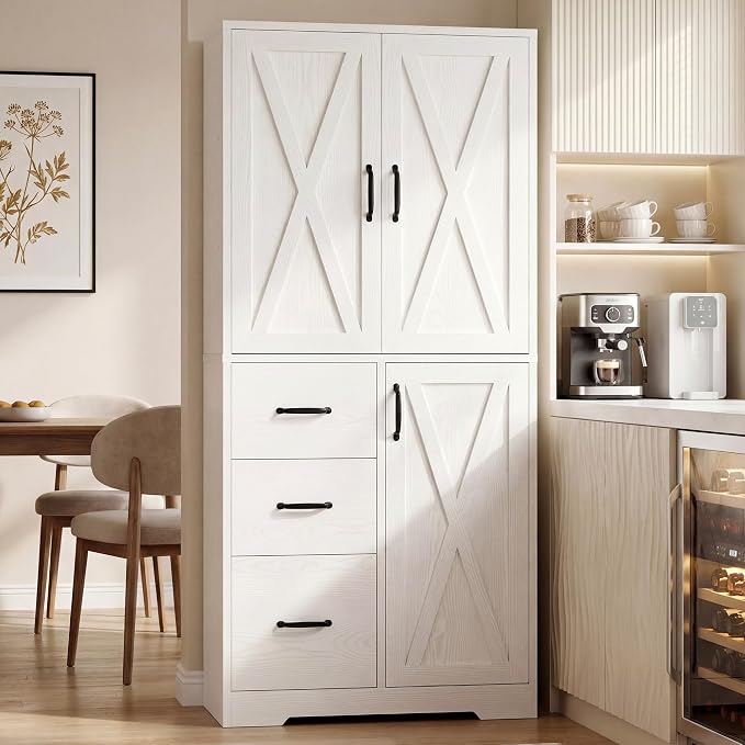IRONCK Pantry Cabinet, Kitchen Storage Cabinet - Image 8