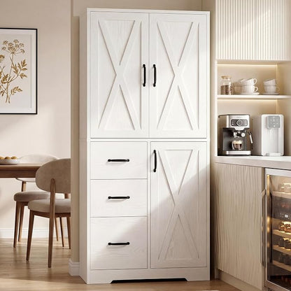 IRONCK Pantry Cabinet, Kitchen Storage Cabinet - Image 8