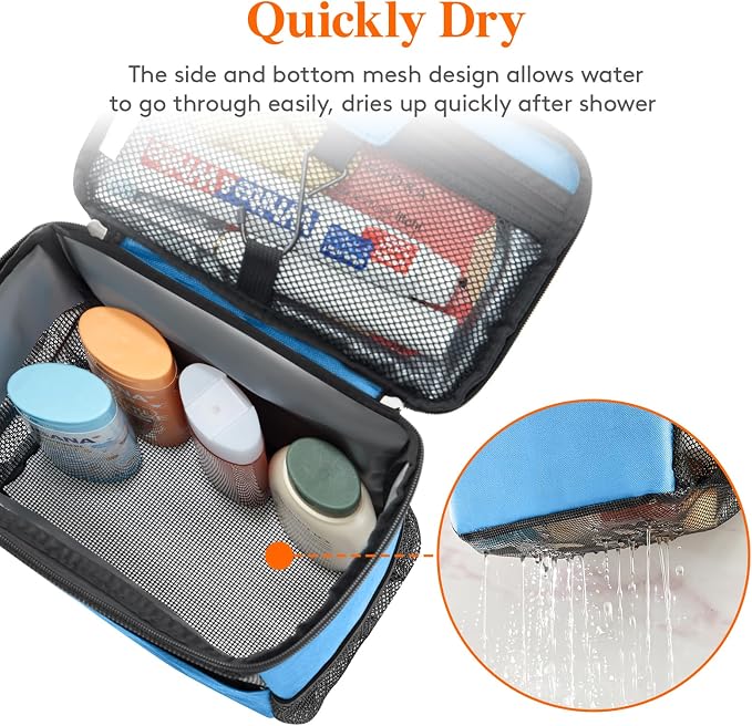 Lifewit Mesh Shower Caddy Bag Portable - Image 4