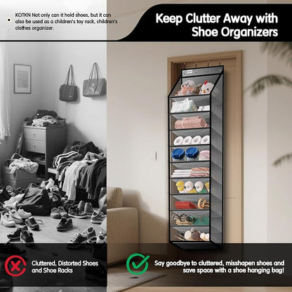 10 Tier Over The Door Organizer - Image 6
