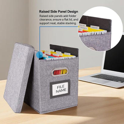 4 Pack Hanging File Folders Organizer - Image 4