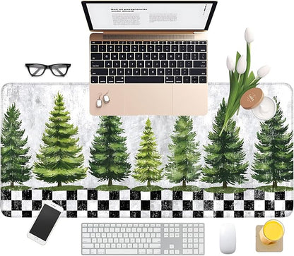 Christmas Tree Gaming Mouse Pad 35.4"x15.7"Desk Mat Anti-Slip Rubber Base & - Image 8
