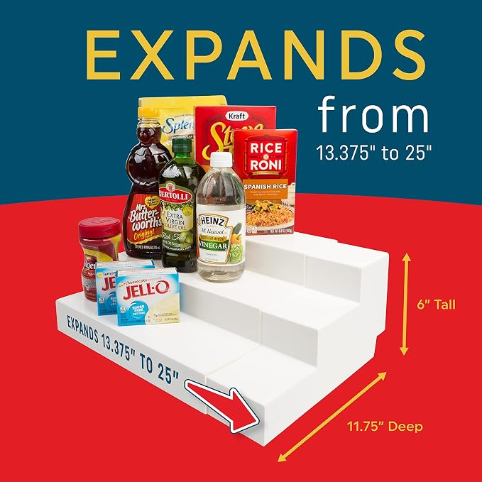 Dial Industries 3 Tier Adjustable Canned Goods Shelves - Image 2