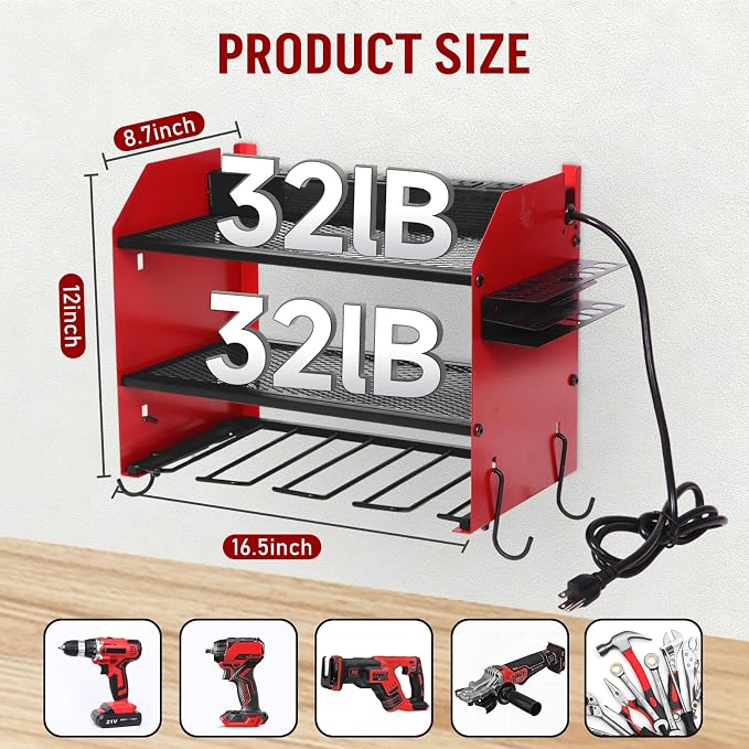 Power Tool Organizer Wall Mount - Image 4
