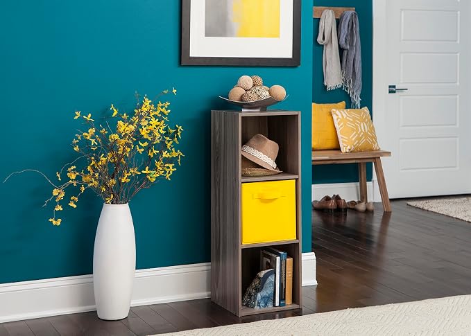ClosetMaid Cubeicals 3 Cube Storage Shelf Organizer Bookshelf - Image 6