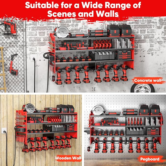 Large Power Tool Organizer Wall Mount - Image 6