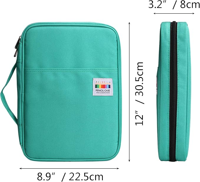JAKAGO 220 Slots Colored Pencil Case Large Capacity Pen Holder - Image 2