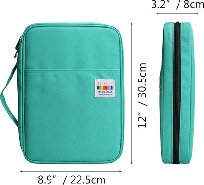 JAKAGO 220 Slots Colored Pencil Case Large Capacity Pen Holder - Image 2