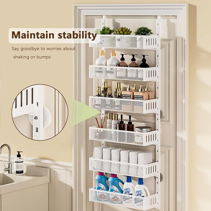 6-Tier Over The Door Pantry Organizer - Image 4