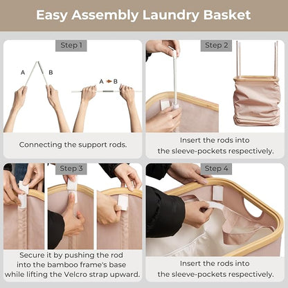 StorageWorks 100L Large Laundry Hamper - Image 7