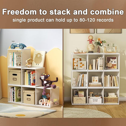 Dmevkic 2 Cube Organizer Bookshelves DIY Variable Stackable Cube Storage - Image 5