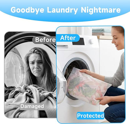 GOGOODA 2 Pack Extra Large Mesh Laundry Bags 24 x 31 in Fine Mesh Wash Bags | - Image 3