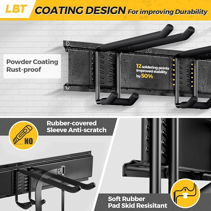 LBT 66" Garage Tool Organizer Wall Mount - Image 4