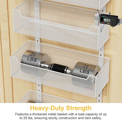 VyGrow Over the Door Organizer, 8-Tier Pantry Organizer - Image 4