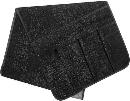 IPENNY Cotton Linen Sofa Couch Remote Control Holder Chair Armrest Caddy Pocket - Image 5