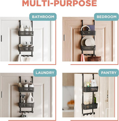 Zenna Home SnugFit Over the Door Caddy Organizer - Image 5