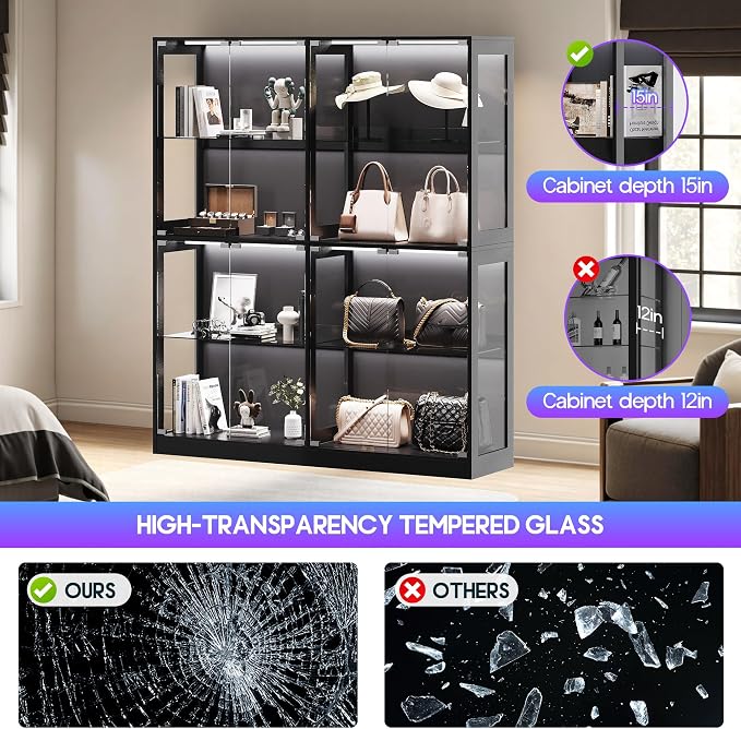 AMERLIFE RGB Display Cabinet - Image 6