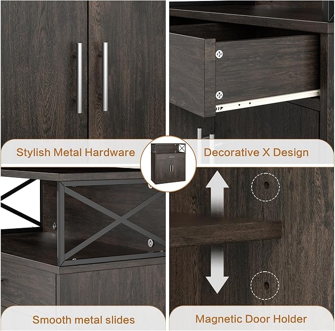 Shintenchi Kitchen Storage Cabinet - Image 7