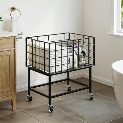 WOWLIVE Rolling Laundry Hamper - Image 6