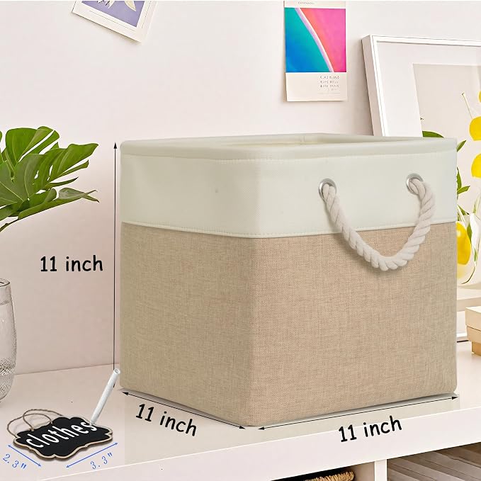 11x11 cube storage bins, Cube Storage Organizer Bins - Image 2