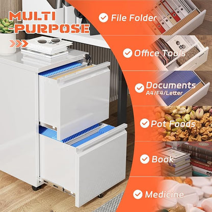 INTERGREAT Mobile File Cabinet - Image 6