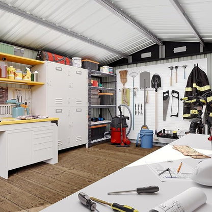 Aoxun 10 x 12FT Outdoor Storage Shed - Image 4