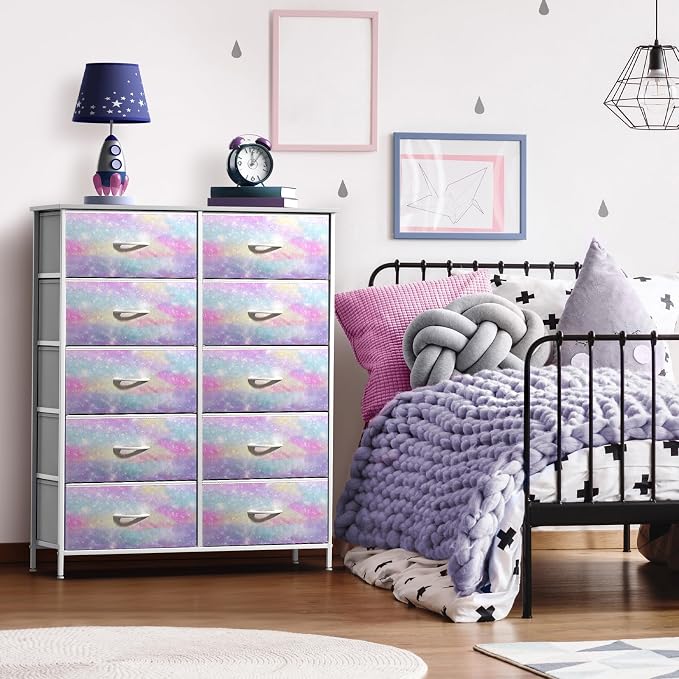Sorbus Kids Dresser with 10 Drawers - Image 2