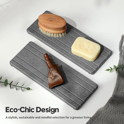 2PCS Diatomite Quick Stone Drying Tray Mat - Image 7